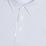 Fine Stretch Jacquard Polo - Fairway Styles