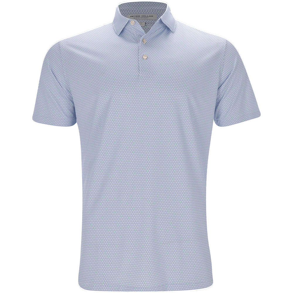 Geo Skull Performance Jersey Polo