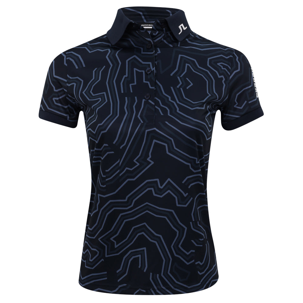 Women's Tour Tech Print Polo