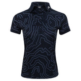 Women's Tour Tech Print Polo