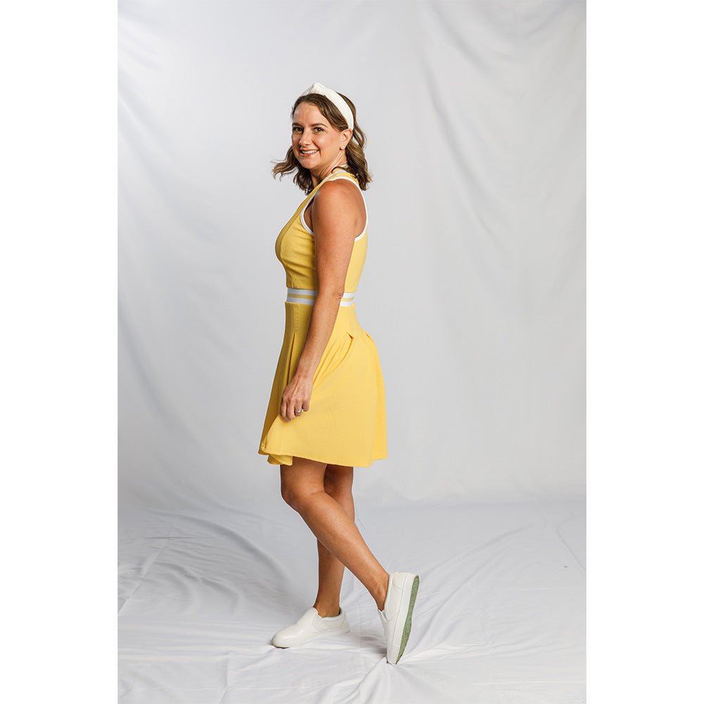 Women's Rae Skater 1/4 Zip Dress - Fairway Styles