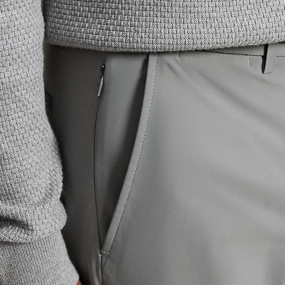 Stretch Knit Woven Pants