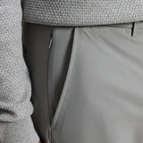 Stretch Knit Woven Pants