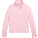 Juniors' Stretch - Patched 1/4 Zip Pullover - Fairway Styles