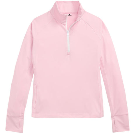 Juniors' Stretch - Patched 1/4 Zip Pullover - Fairway Styles