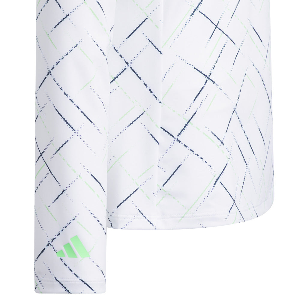 Girls' Printed 1/4 Zip Pullover