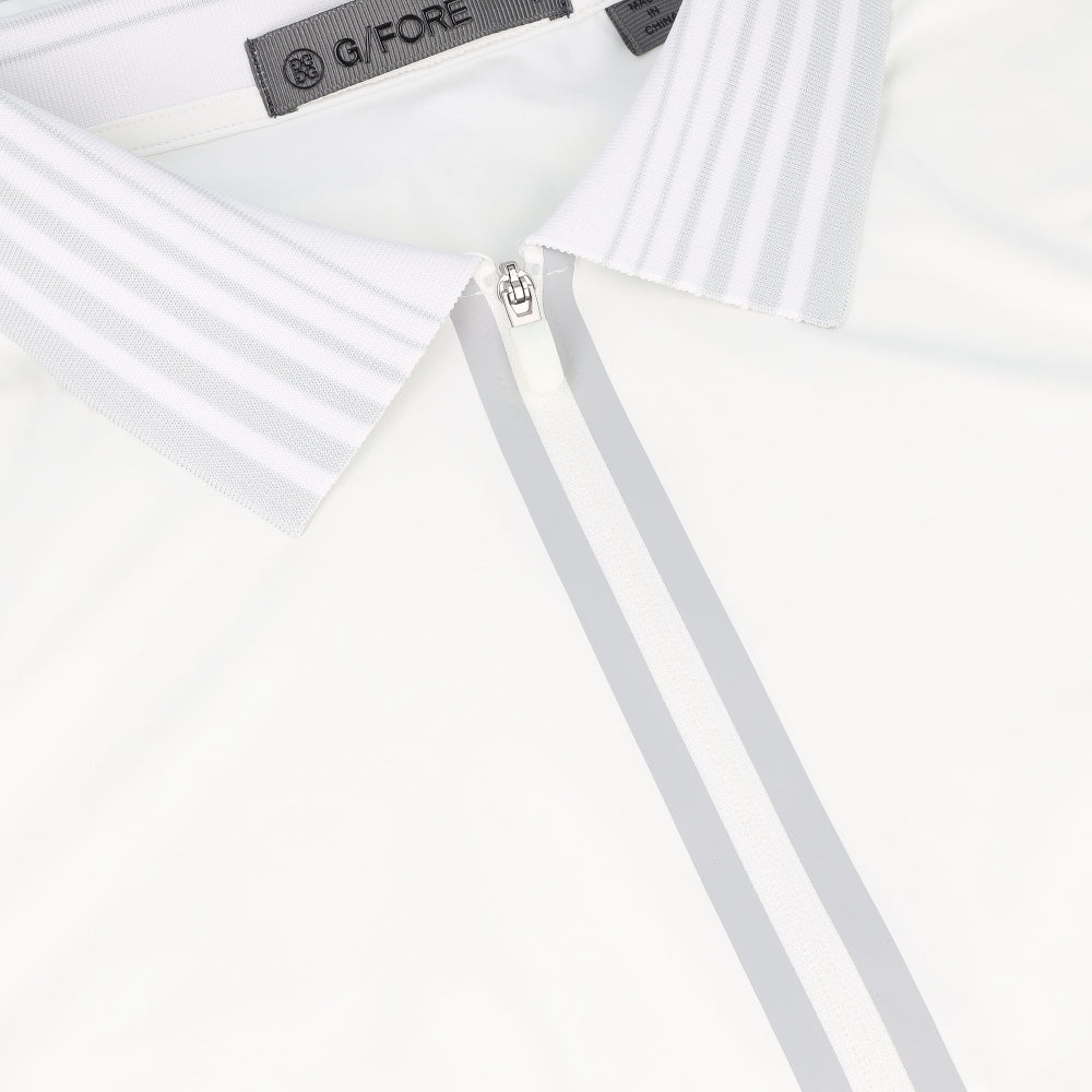 Women's Silky Tech Nylon Long Sleeve Zip Polo