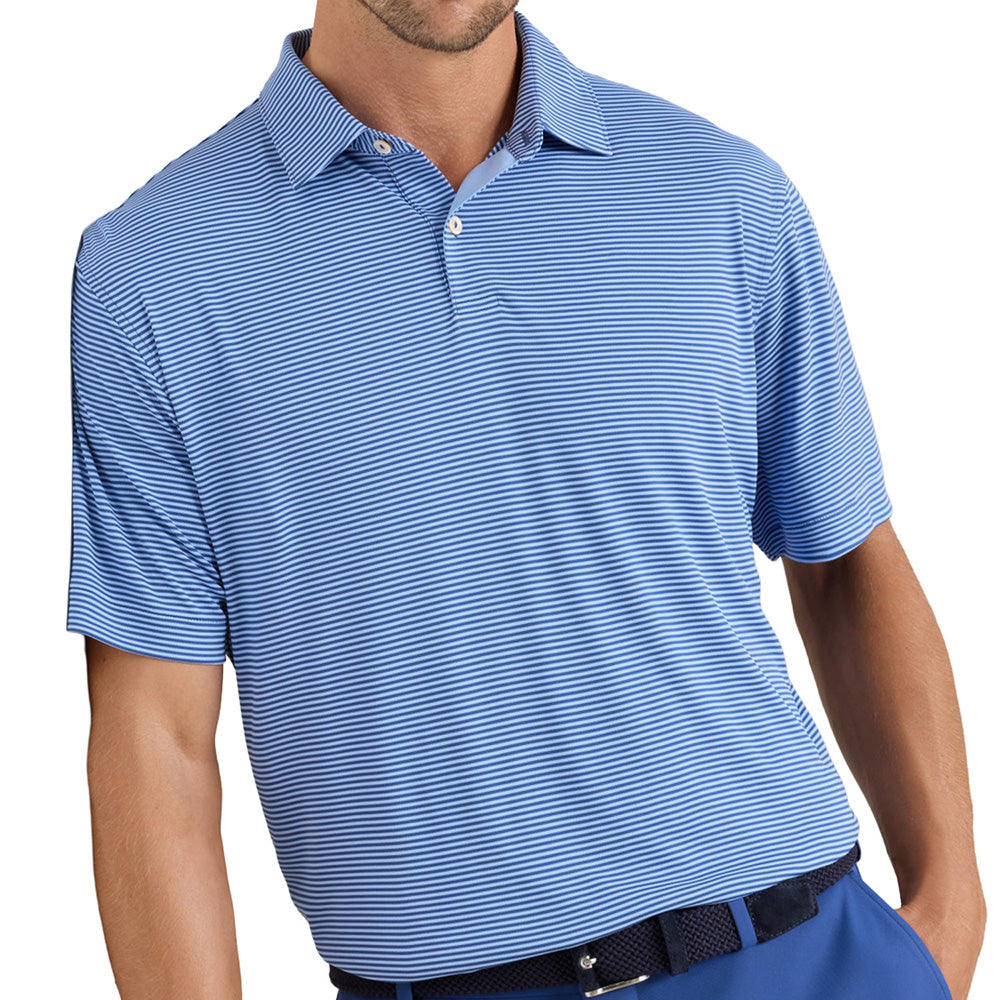 Featherweight Stripe Performance Polo
