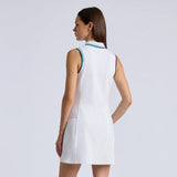 Women's Knockout A-Line Polo Sleeveless Dress