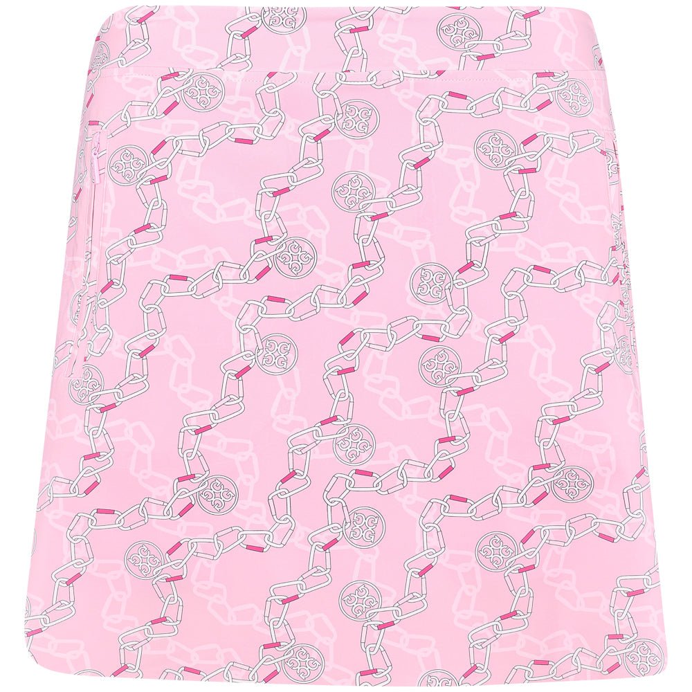 Women's Floral Silky Tech A - Line Skort - Fairway Styles