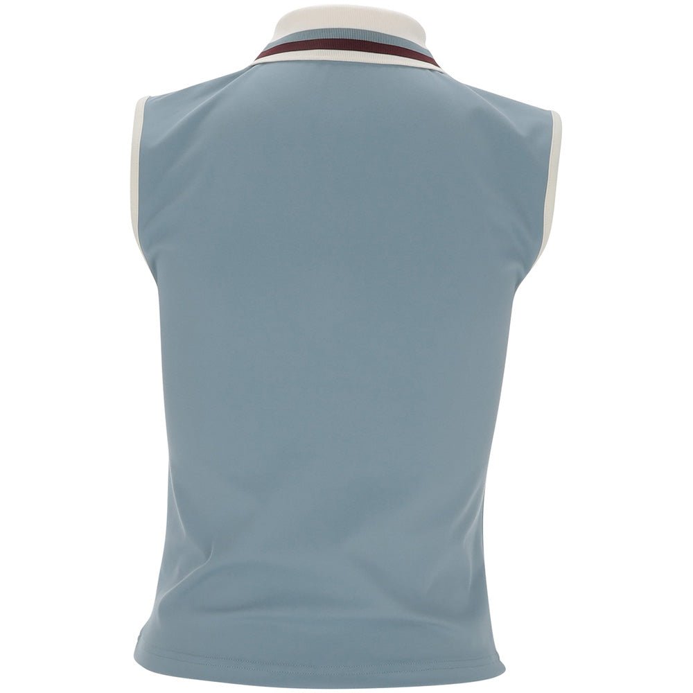 Women's Annie Sleeveless 1/4 Zip Polo - Fairway Styles