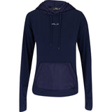 Women's Cloud Fleece Hoodie Nylon Pocket Sweatshirt