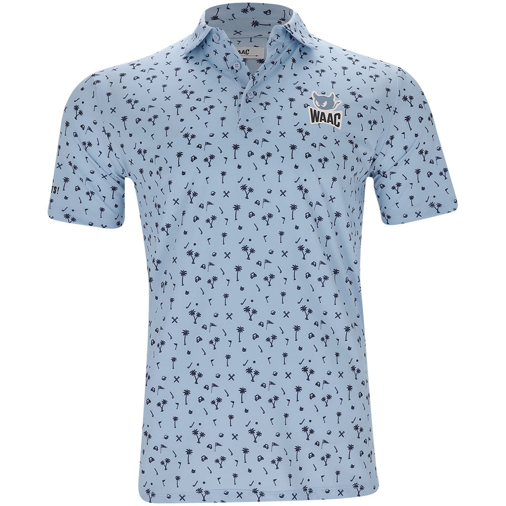Allover Motif Polo
