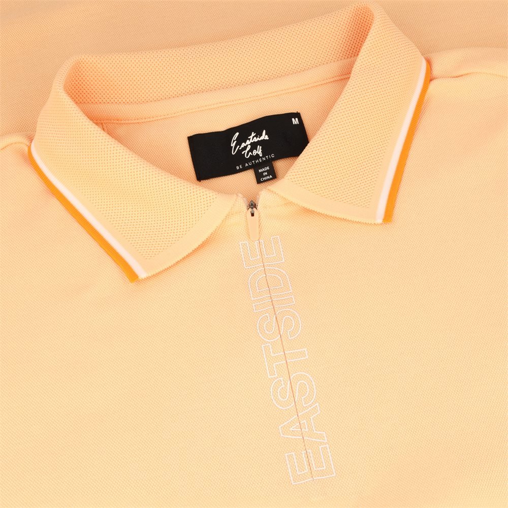 Zip Placket Fine Pique Polo