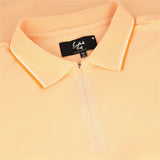 Zip Placket Fine Pique Polo