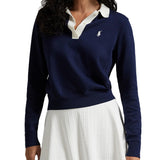 Women's Performance Polo - Collar Sweater - Fairway Styles