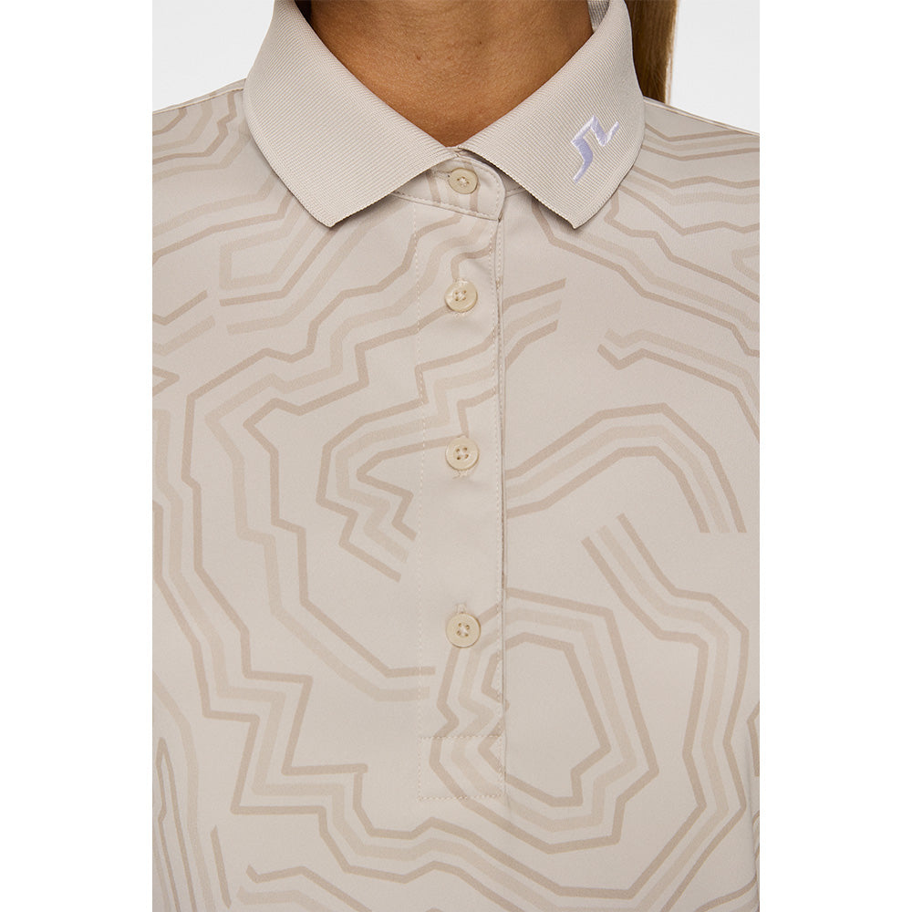 Women's Tour Tech Print Polo