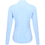 Women's Lightweight Long Sleeve 1/4 Zip Blade Collar Sun Shirt - Fairway Styles