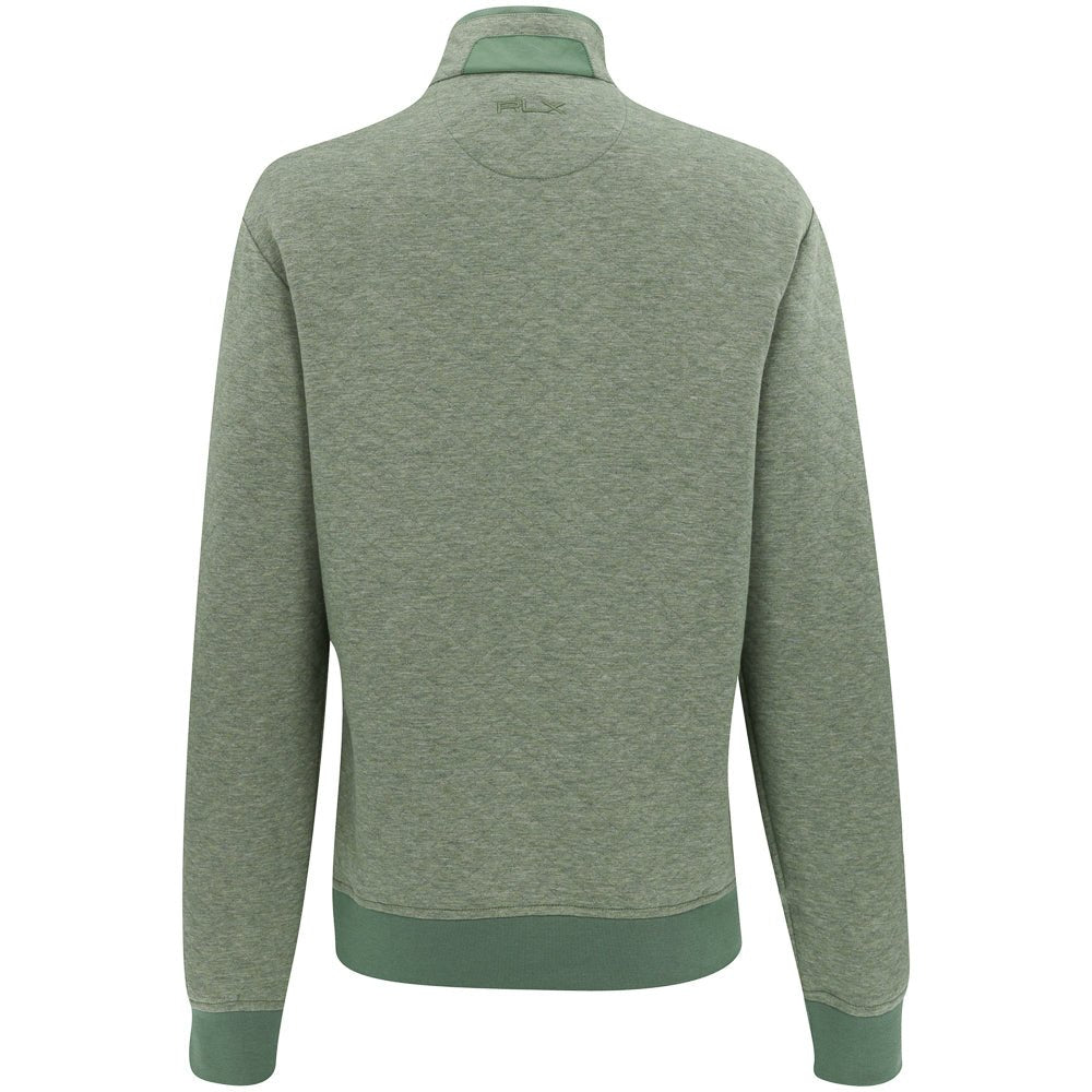 Women's Quilted Double - Knit 1/2 Zip Mock Neck Sweatshirt - Fairway Styles