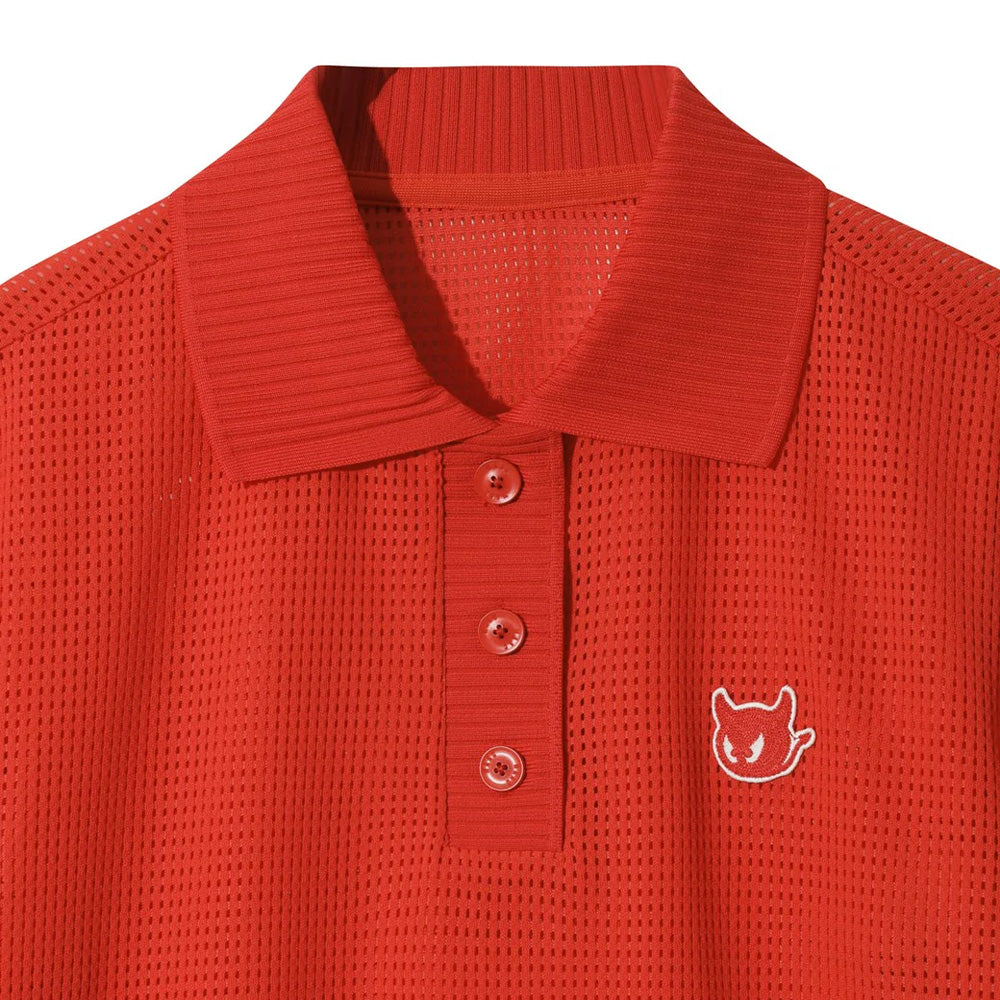 Women's Mesh Jersey Polo