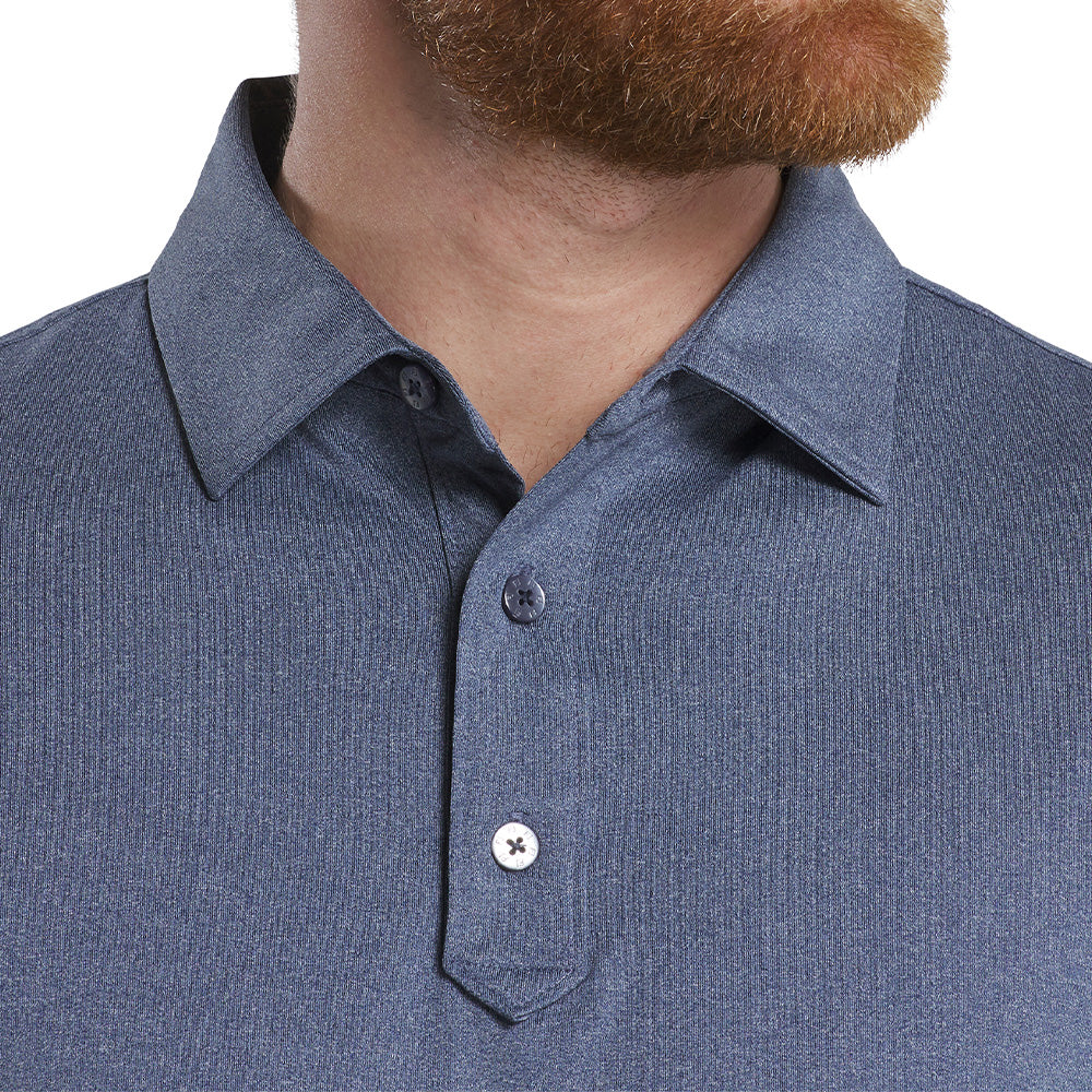 ProDry Performance Solid Lisle Set on Placket Polo