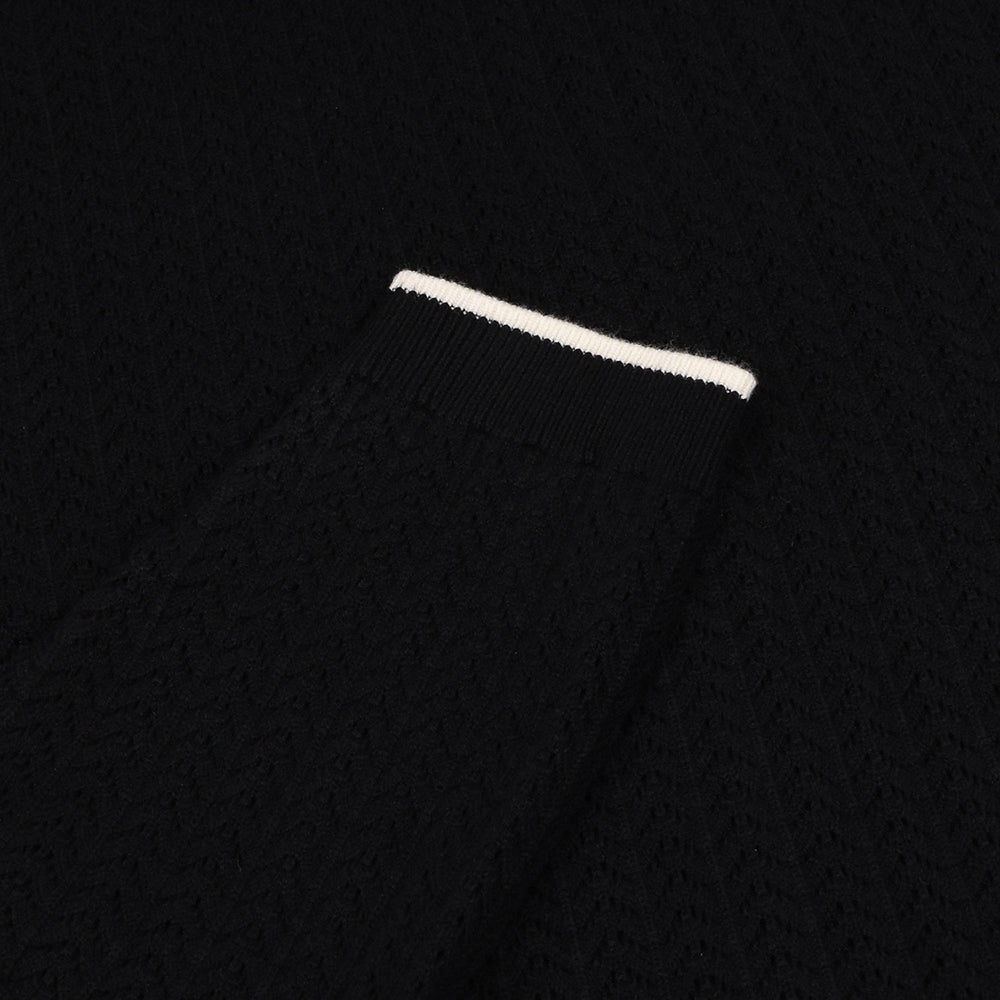 Women's Arney Knit Half Sleeve 1/2 Zip Polo