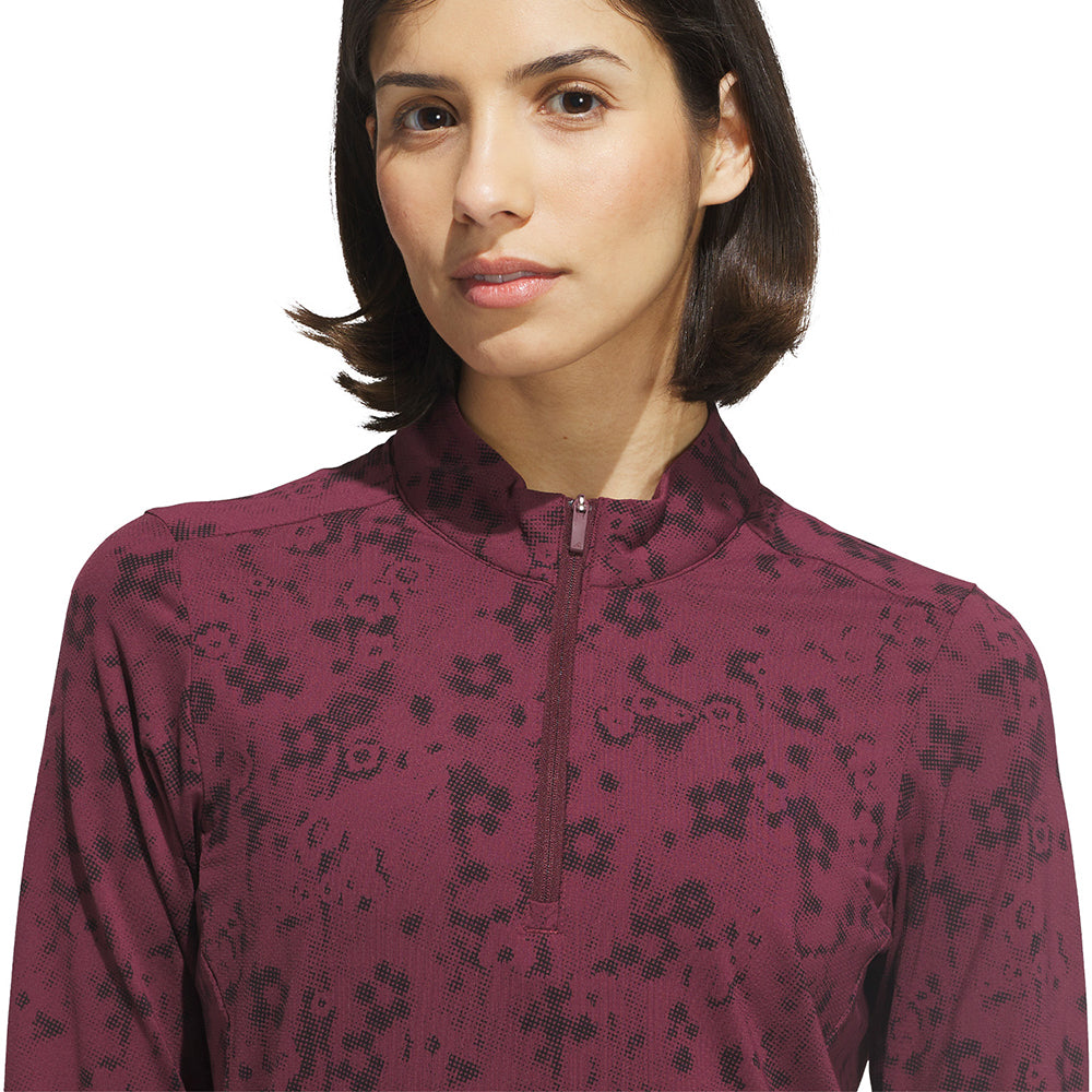 Women's Ultimate365+ Cool Feeling 1/4 Zip Mock Neck Pullover