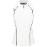 Women's Emmie Sleeveless 1/4 Zip Polo - Fairway Styles