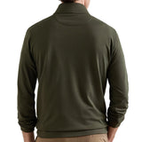 Albatross Cotton-Blend Piqué 1/4 Zip