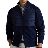 Hybrid Mock Neck Jacket