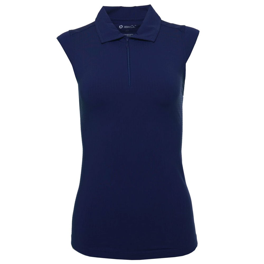 Women's Sleeveless Polo - Solid
