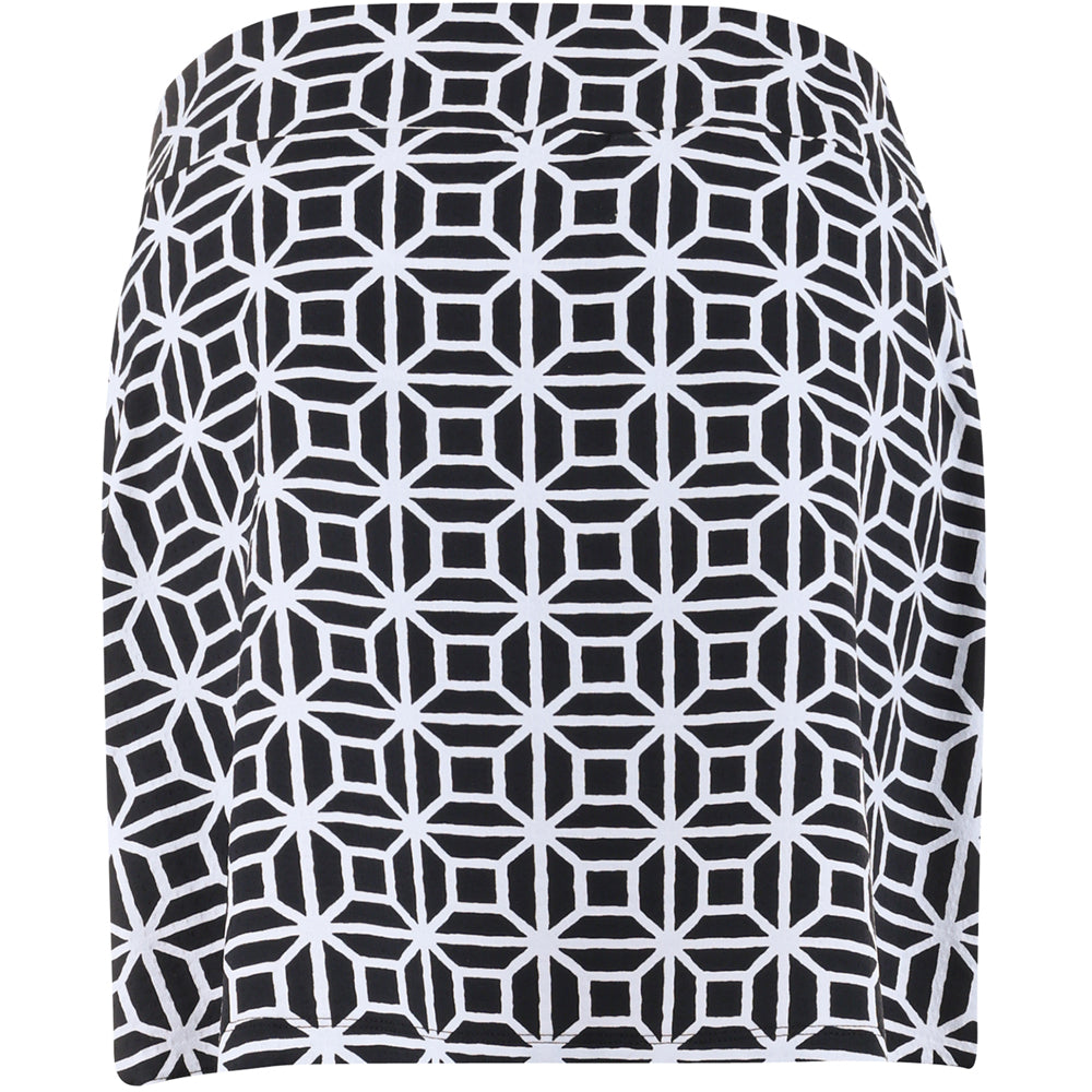 Women's Faux Wrap Skort - Carolyn Print