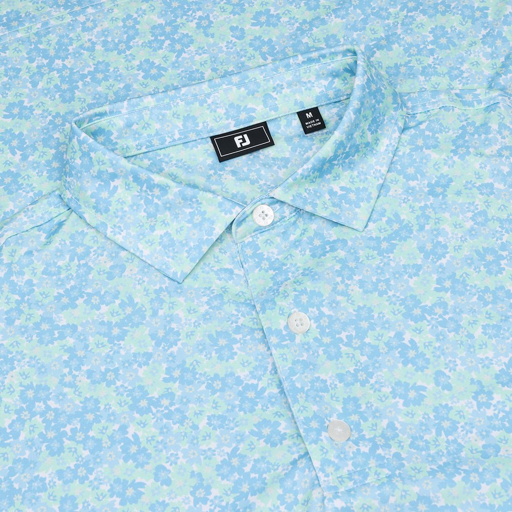 Multi Floral Lisle Polo