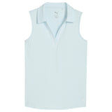 Girls' Cloudspun Piped Sleeveless Polo