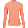 Women's Lightweight Long Sleeve 1/4 Zip Blade Collar Sun Shirt - Fairway Styles