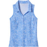 Women's Featherweight Printed Sleeveless Polo