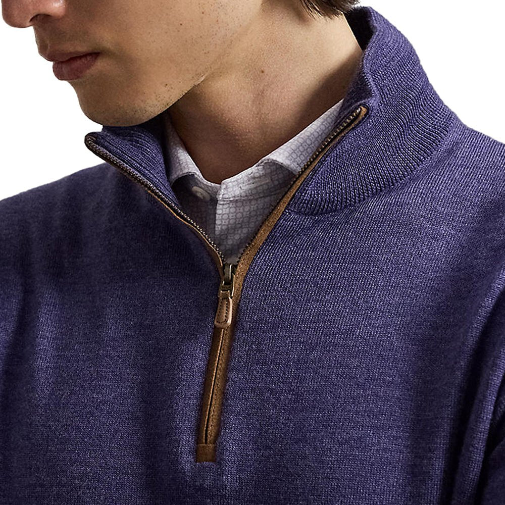 Wool 1/4 Zip Sweater