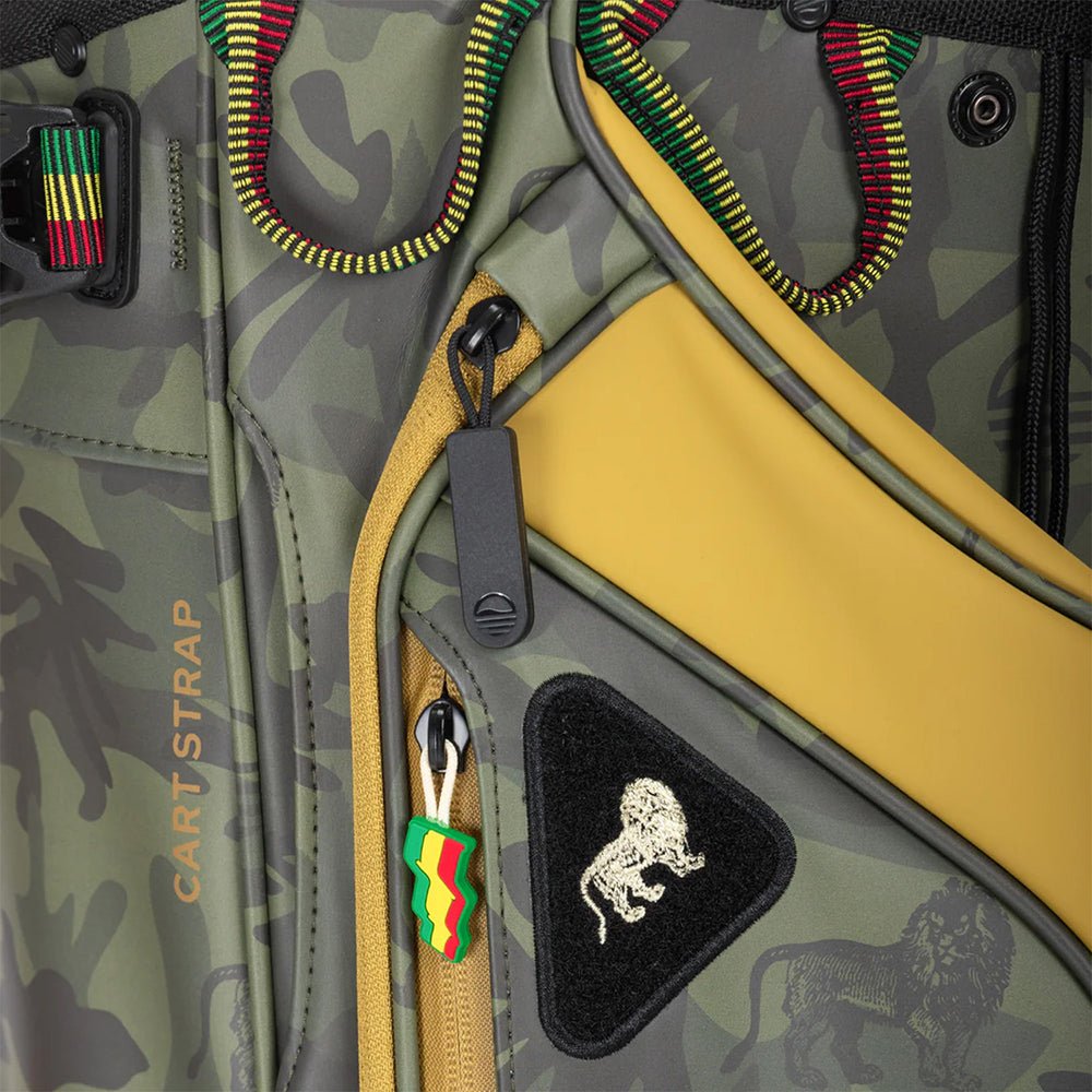 Sunday Golf x Bob Marley Big Rig Cart Bag