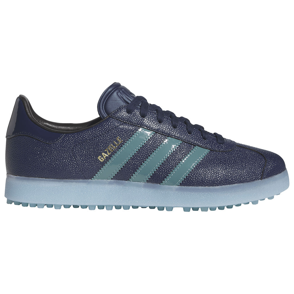 adidas Gazelle Lux Spikeless Golf Shoes - Men's - Night Indigo / Preloved Teal / Clear Sky - 10 adidas Gazelle Lux Spikeless Golf Shoes - Men's - Night Indigo / Preloved Teal / Clear Sky - 10