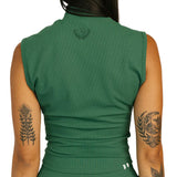 Women's Manhattan Sleeveless Mock Neck Top