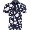 Blur Floral Tech Jersey Polo