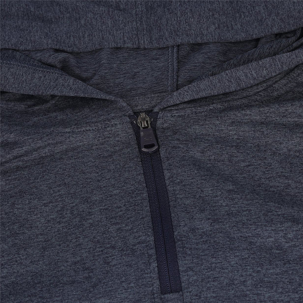 Juniors' UA Youth Aura Heather 1/4 Zip Hoodie