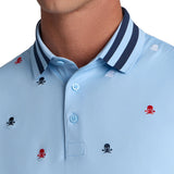 Embroidered Tech Jersey Polo