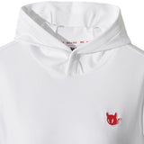 Women's Slogan Jersey Hooded Pullover