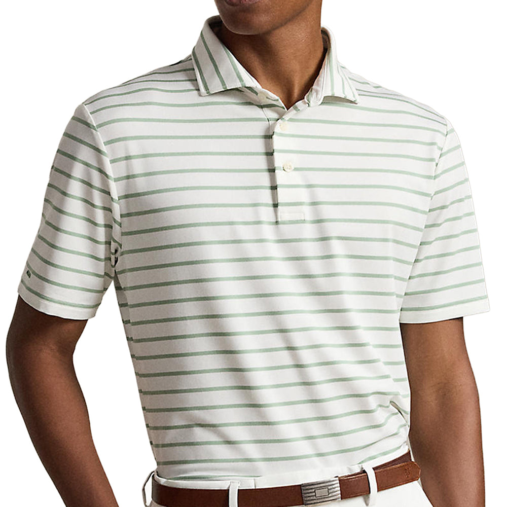 Classic Fit Performance Stripe Polo