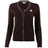 Women's Pop Stitch Cardigan - Dark Brown