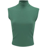 Women's Manhattan Sleeveless Mock Neck Top