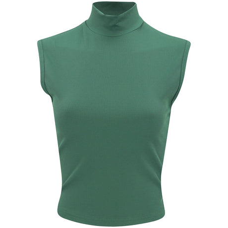 Women's Manhattan Sleeveless Mock Neck Top