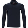Cotton Stretch Long Sleeve Polo