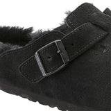 Women's Boston Shearling Sandals - Suede Leather - Fairway Styles